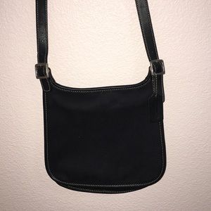 Classic Dark Denim Cross Body Coach Bag